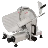 Universal HBS-250 10" Manual Gravity Feed Meat Slicer - 1/4 hp