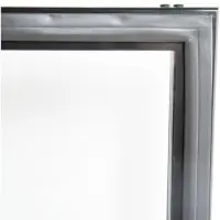 Universal UBB-24-48G 48" Glass Door Back Bar Refrigerator with LED Lights