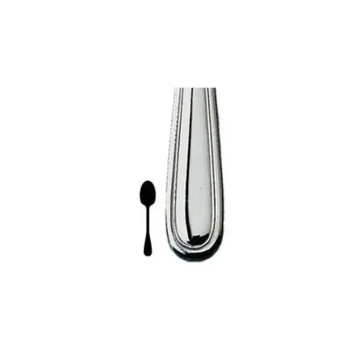 Update International RE-100 18/10 Stainless Steel Regency Series Demitasse Spoon (Dozen) 4.5" x 0.13" x 0.88"