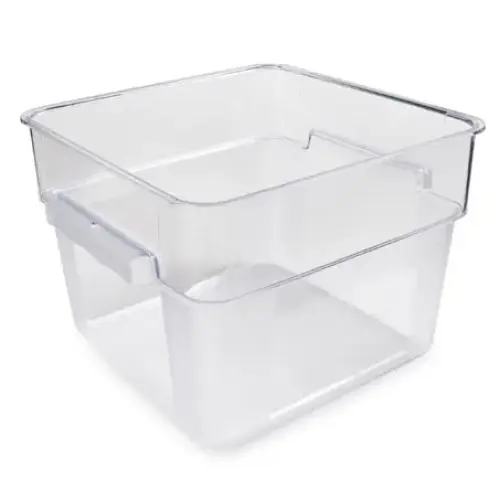 Universal Food Storage Container Square Clear