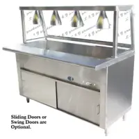 Universal GCTL-96 - 7 Well Cafeteria Steam Table - Gas