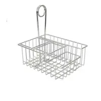 Clipper Mill - 4-21696 - 4 Compartment Chrome Table Caddy