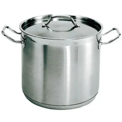 Update International SPS-12 - 11.5" x 7.25" x 11.5" - Stainless Steel Induction Ready Stock Pot with Cover  