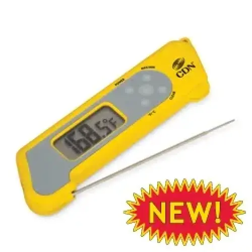 CDN Proaccurate Yellow Folding Thermocouple Thermometer [TCT572-Y]