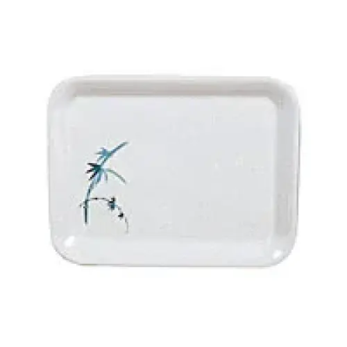 Thunder Group Sandwich Tray - Blue Bamboo Collection 13-1/8" x 10-1/4" (Pack of 12) [0901BB]