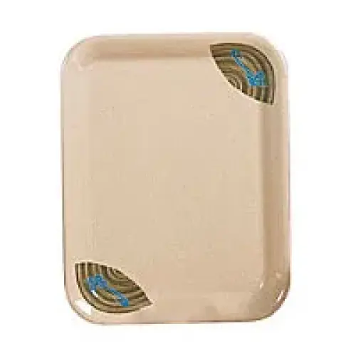 Thunder Group Square Tray - Wei Collection 15-1/4" x 11-1/2" (Pack of 12) [0902J]