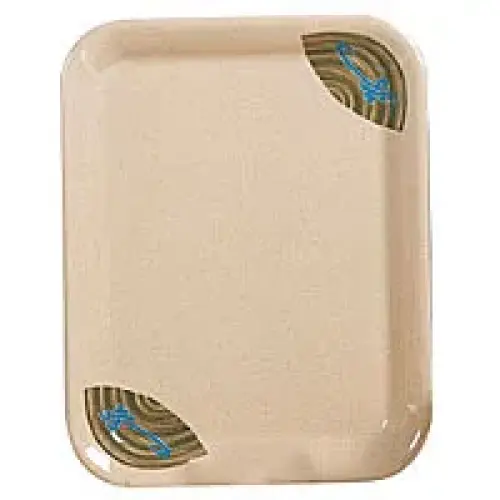 Thunder Group Square Tray - Wei Collection 17" x 12-5/8" (Pack of 12) [0903J]