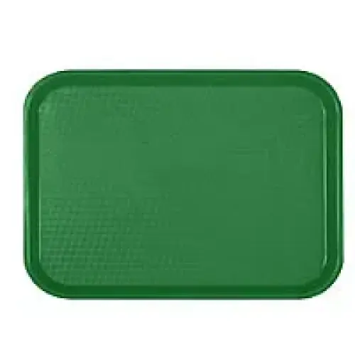 Thunder Group Green Fast Food Tray 14" x 17-3/4" (12 per Case) [PLFFT1418GR] 
