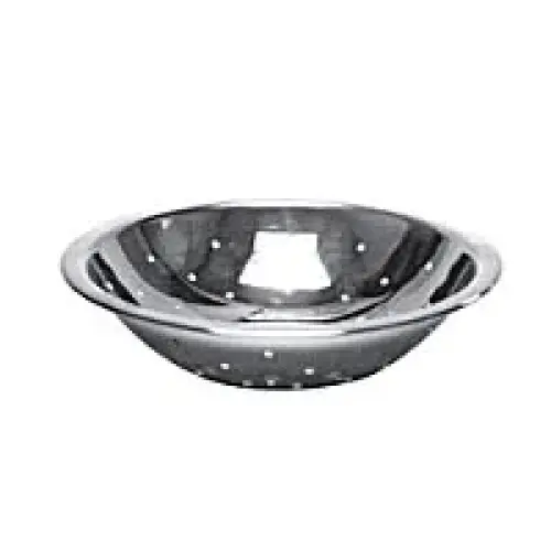 Thunder Group Stainless Steel Perforated Mixing Bowl 1-1/2 Qt. (24 per Case) [SLMBP150]