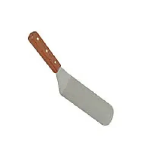 Thunder Group Stainless Steel Round Blade Spatula 6" (12 per Case) [SLTWBT006] 