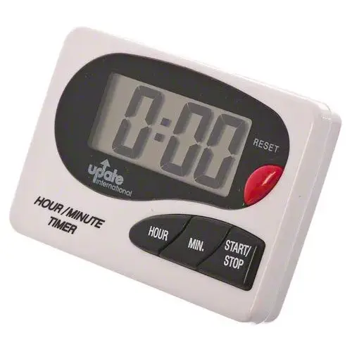 Update International TIMD-HM - 3.25" x 0.63" x 2.38" - Digital Timer with Clip and Magne