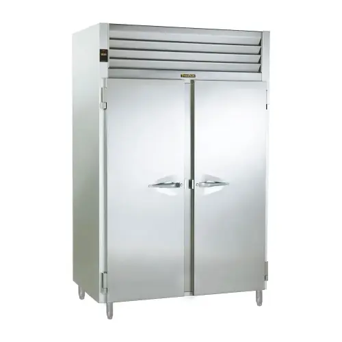 Traulsen RH232NP-COR01 - Two Section Correctional Pass Thru Reach In Refrigerator - Specification Line - 48.3 Cu. Ft.