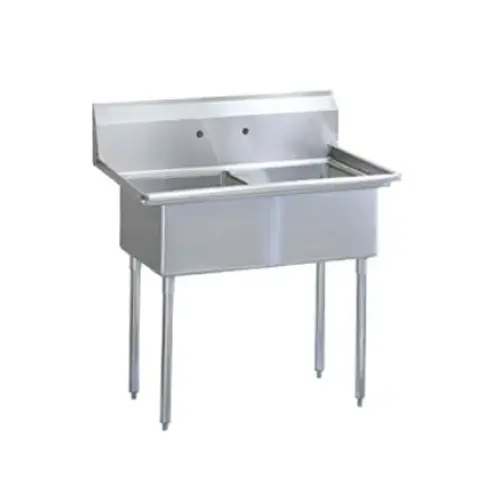 Universal SK2448-2 - Two Compartment Utility Sink - 51"