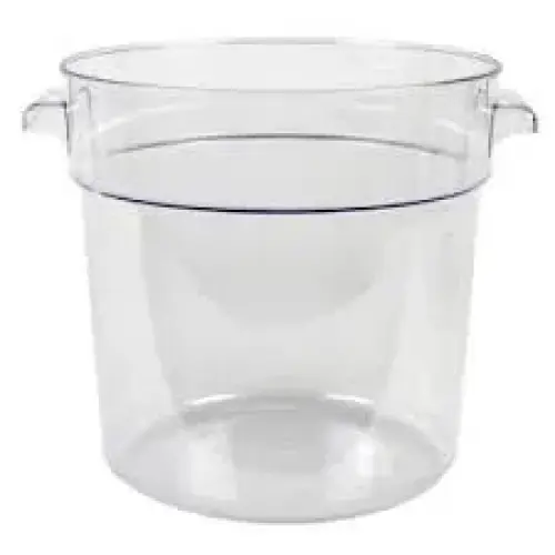 Universal Food Storage Container Round Clear