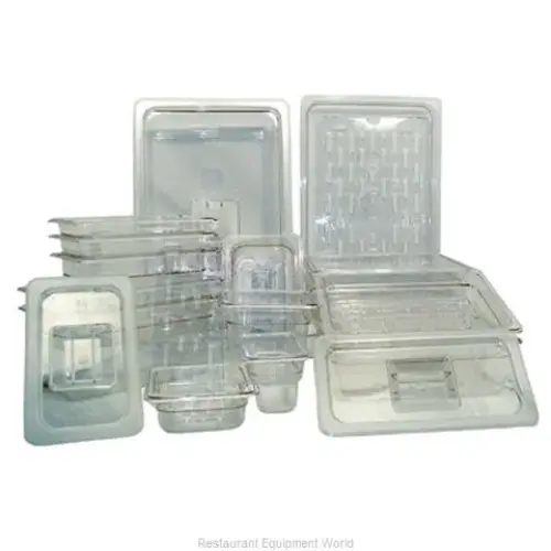 Update International PCP-1002 - 20.75" x 2.5" x 12.75" - Full Size Polycarbonate Food Pan  